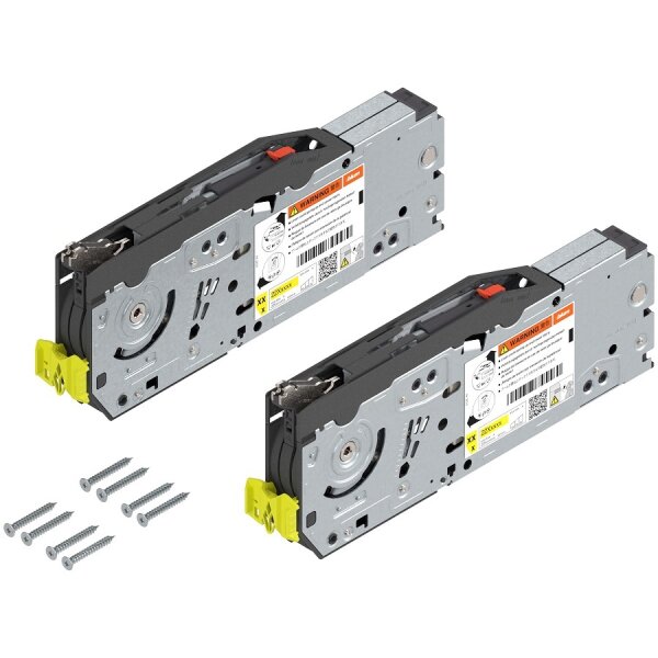 22F2800 AVENTOS HF top Hochfaltklappe, Kraftspeicher (Set), LF=10000-19300, zum Schrauben, für SERVO-DRIVE geeignet