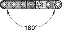 262.00.100 Universalverbinder, Häfele Ixconnect UC 16/64 1 Stück