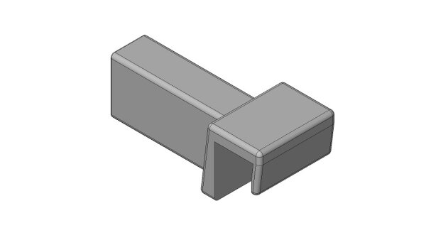 AMBIA-LINE Querrelinghalter für MERIVOBOX, für Reling, Reling mit Einschub, BOXCAP