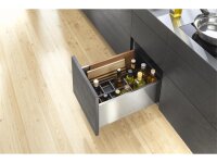 ZC7B0100S AMBIA-LINE Flaschenset, für LEGRABOX/MERIVOBOX, Schubkastenrahmen Breite 100 mm