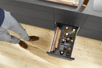 ZC7B0200S AMBIA-LINE Flaschenset, für LEGRABOX/MERIVOBOX, Schubkastenrahmen Breite 200 mm