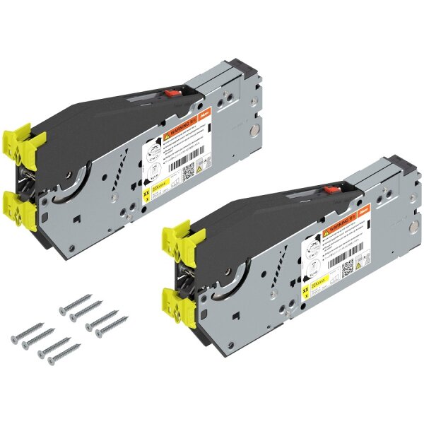 AVENTOS HS top Hochschwenkklappe, Kraftspeicher (Set), KH=480-660 mm, zum Schrauben, für SERVO-DRIVE geeignet