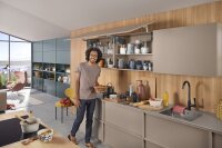 22S2210 AVENTOS HS top Hochschwenkklappe, Kraftspeicher (Set), KH=350-540 mm, mit SYSTEM-Schrauben, für SERVO-DRIVE