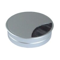 Kabeldurchlass ALU silberfarben Ø 85mm Höhe 22mm