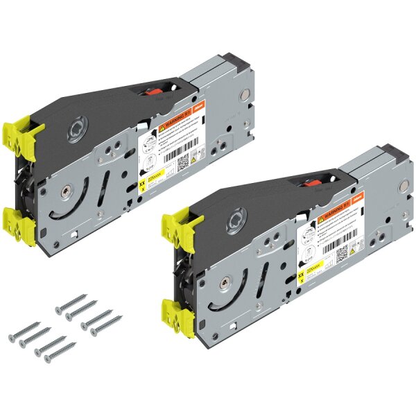 22L2500 AVENTOS HL top Hochliftklappe, Kraftspeicher (Set), KH=390-580 mm, zum Schrauben, für SERVO-DRIVE geeignet