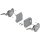 20K2B00.06 AVENTOS HK-S Hochklappe Kraftspeicher, LF=220-500 (bei 2 St.) inkl. ADK hellgrau 20K2B00.06 35