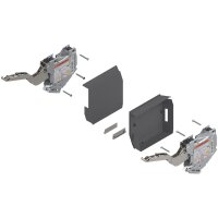 20K2B00T06 AVENTOS HK-S Hochklappe, Kraftspeicher TIP-ON, LF=220-500 (bei 2 St.) inkl. ADK tiefgrau 20K2B00T06 37