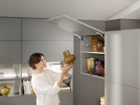 20K2E00T06 AVENTOS HK-S Hochklappe, Kraftspeicher TIP-ON, LF=960-2215 (bei 2 St.) inkl. ADK hellgrau 20K2E00T06 35