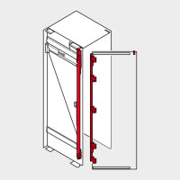801T1650.L3 REVEGO uno, Scharnierträger Set,...
