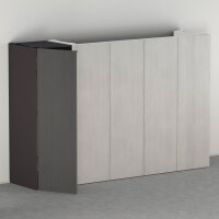 801T2550.L3 REVEGO uno, Scharnierträger Set, für Pockethöhe 2557–2706 mm, links