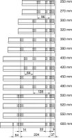 560H5500B TANDEM plus BLUMOTION Vollauszug, 30 kg,...