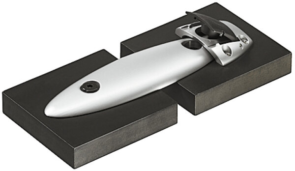 2403100-0 Tischplattenverbinder, Tischplatten trennbar, silberfarben, Bauhöhe: ca. 18mm