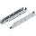 560H3800T TANDEM plus TIP-ON Vollauszug, Führung, 30 kg, NL=380 mm, ohne Kupplung, links/rechts