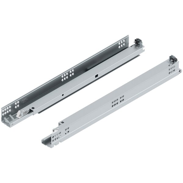 560H5000T TANDEM plus TIP-ON Vollauszug, Führung, 30 kg, NL=500 mm, ohne Kupplung, links/rechts