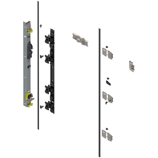 802T1350.L3 REVEGO duo, Scharnierträger Set, für Pockethöhe 1357–1506 mm, links