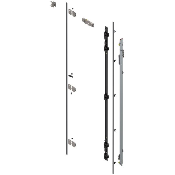 802T2400.R3 REVEGO duo, Scharnierträger Set, für Pockethöhe 2407–2556 mm, rechts