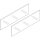 LEGRABOX free Set Glaseinschubelement - seitlich li/re, Höhe 138mm, NL=350-650mm, Klarglas