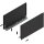 770F4502S blum LEGRABOX pure, carbonschwarz matt  Zarge F=239,9mm, NL=450 mm
