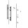802T1500.L3 REVEGO duo, Scharnierträger Set, für Pockethöhe 1507–1656 mm, links