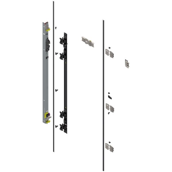 802T1650.L3 REVEGO duo, Scharnierträger Set, für Pockethöhe 1657–1806 mm, links