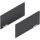 24K8000 AVENTOS HKi, Kraftspeicher-Abdeckkappe, links/rechts tiefgrau/inox-g.