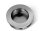 Einlassgriff Muschelgriff D 40/26 mm, Chrom poliert/Chrom matt/Aluminium, rund Aluminiumoptik
