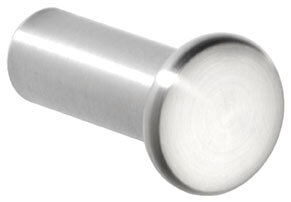 I-334 didheya Möbelknopf Edelstahl D=15/20/25mm