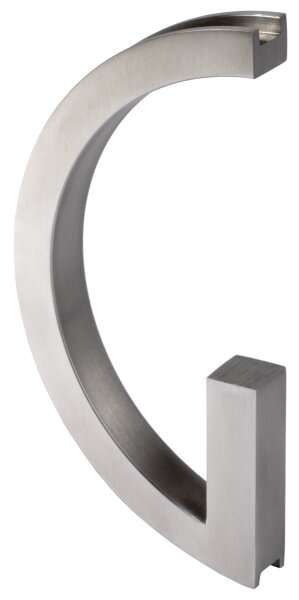 I-5250 didheya Schiebetürgriff G-förmig Edelstahl matt, Türblattstärke 10-50mm