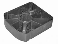 7010.130/74 Set Sockelfußsystem BM 130mm mit großem Fuß 4teilig