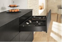 770M2702S blum LEGRABOX pure, carbonschwarz matt Zarge M=90,3mm, NL=270 mm
