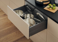 ZC4U10F0 AMBIA-LINE Längsteiler für Querreling, für MERIVOBOX indiumgrau matt