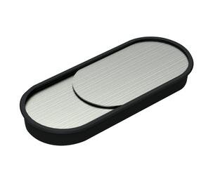 Kabeldurchlass Edelstahl/Kunststoff oval