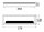 Kabeldurchlass Aluminium 80x276x23 mm