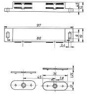 4000.306 Doppelmagnetschnäpper mit starren...