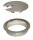 Kabeldurchlass Edelstahl Finish 61mm