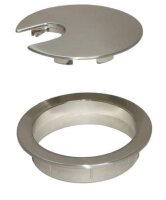 Kabeldurchlass Edelstahl Finish 47mm