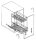 174.143 Unterschrank-Vollauszug Softclose 300 mm