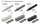 Komplett-Set AVENTOS HK-S Tip-On Hochklappe Kraftspeicher, LF=220-2215