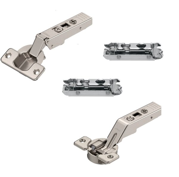78Z5500T-Z Ergänzungs-Scharnier-Set HF Holzfronten und breite Alurahmen von KB 1200 auf 1800mm