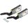 22K2300 ECS AVENTOS HK top Hochklappe, Kraftspeicher, LF=420-1610 (bei 2 Stück), für SERVO-DRIVE geeignet, zum Schrauben, eclipseschwarz