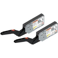 22K2310T ECS AVENTOS HK top Hochklappe, Kraftspeicher, LF=420-1610 (bei 2 Stück), für TIP-ON, mit System-Schrauben, eclipseschwarz