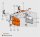 22L3900 ECS AVENTOS HL top Hebelpaket, KH=480-580mm, symmetrisch, für SERVO-DRIVE geeignet, eclipseschwarz