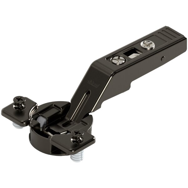 78Z553ET onyx CLIP top Zwischenscharnier für AVENTOS Hochfaltklappe 134°, ohne Feder, Topf: EXPANDO