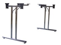 4882.036 Klapptisch-Gestell Modell T Economy, Chrom poliert