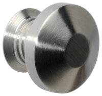 I-125  didheya Möbelknopf Edelstahl D=25-35mm