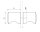 I-126 didheya Türknopf Set Edelstahl D=30mm