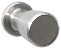 I-206 didheya Möbelknopf Edelstahl D=12mm