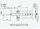 MS21.954 Push Latch zum Anschrauben, grau, Hub=40mm, Abstand Vorderkante 37mm