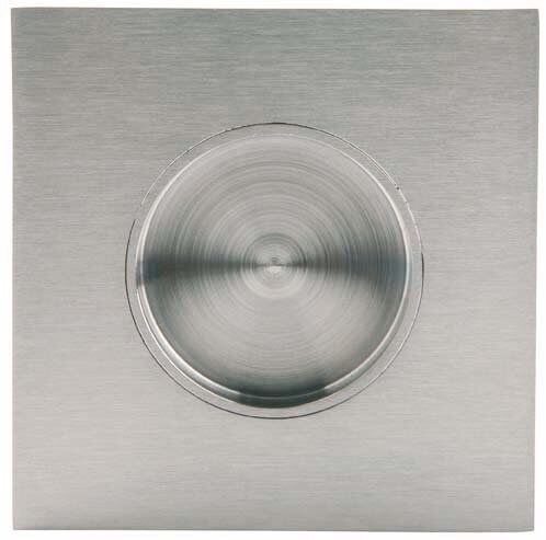 I-450 didheya Schiebetürmuschel quadratisch H=85mm Edelstahl matt