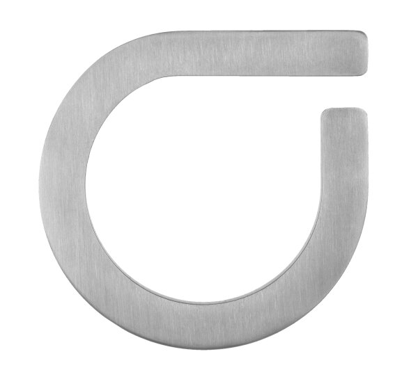 I-3040 didheya SLY runder, einseitig geöffneter Schiebetürgriff zum Kleben D=70mm Edelstahl matt